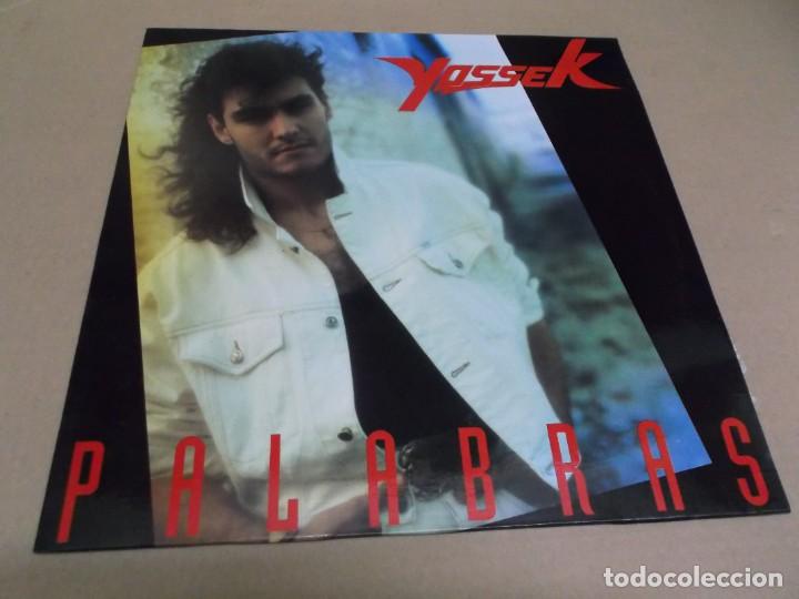 Discos de vinilo: YOSSEK (LP) PALABRAS A&Ntilde;O 1989 - Foto 1