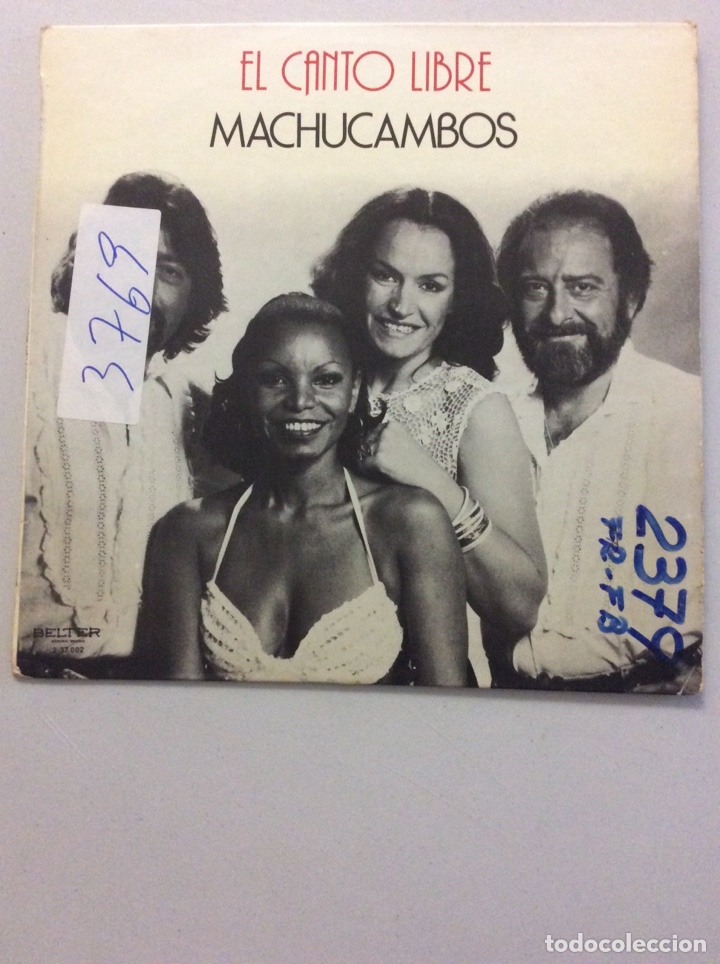 Discos de vinilo: Machucambos. El canto libre. - Foto 1