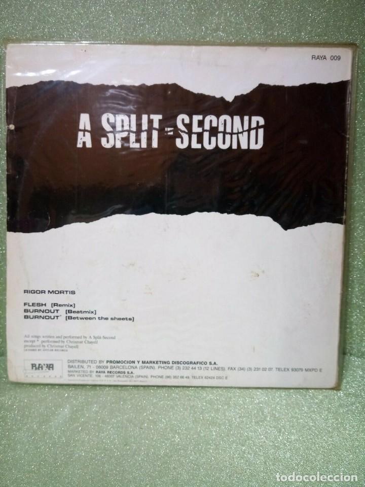 Discos de vinilo: VINILO LP - RIGOR MORTIS - A SPLIT - SECOND - Foto 4