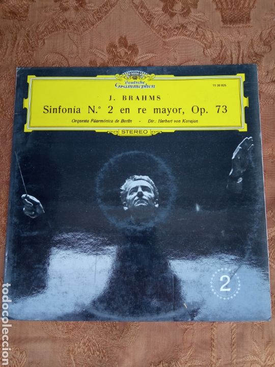 Discos de vinilo: BRAHMS,SINFONIA n&deg;2 en RE MAYOR - Foto 1