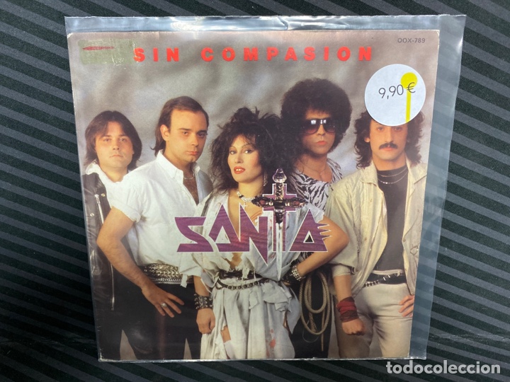 Discos de vinilo: Santa - Sin Compasion (7&rdquo;, Single, Promo) - Foto 1