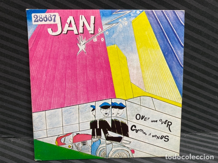 Discos de vinilo: JAN - Over And Over / Camino A Venus (7&rdquo;) - Foto 1