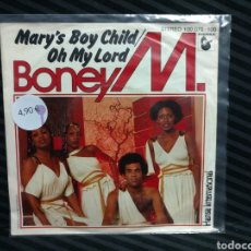 Discos de vinilo: BONEY M. - MARY'S BOY CHILD / OH MY LORD (7”, SINGLE). Lote 355532230
