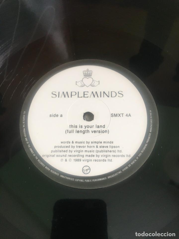 Discos de vinilo: Simple Minds &lrm;&ndash; This Is Your Land - Foto 4