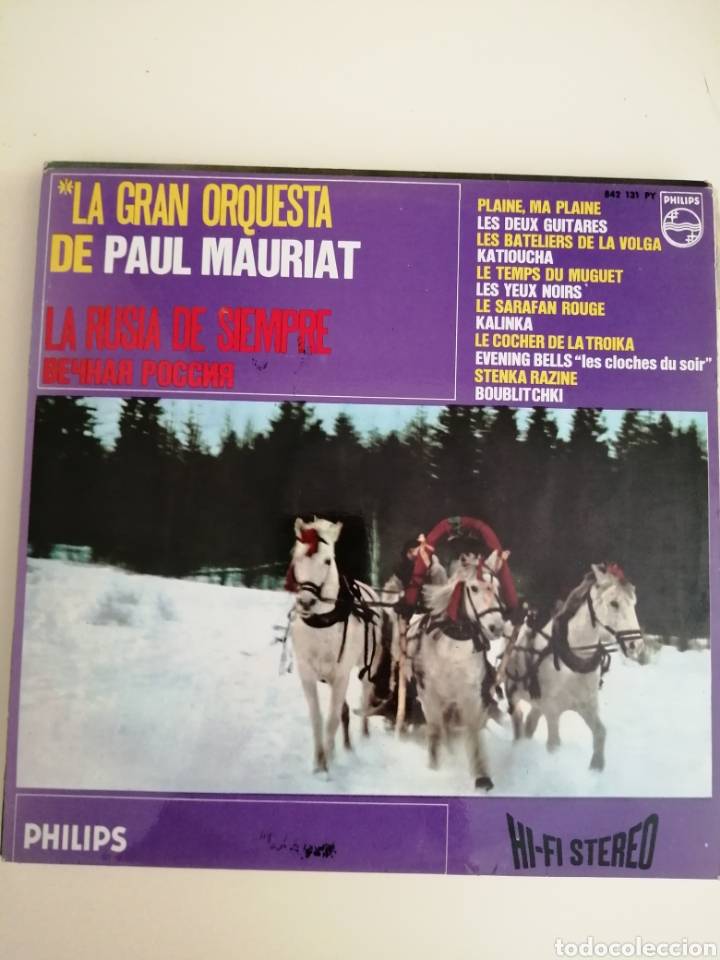 Discos de vinilo: GRAND ORQUESTA de PAUL MAURIAT - Foto 10
