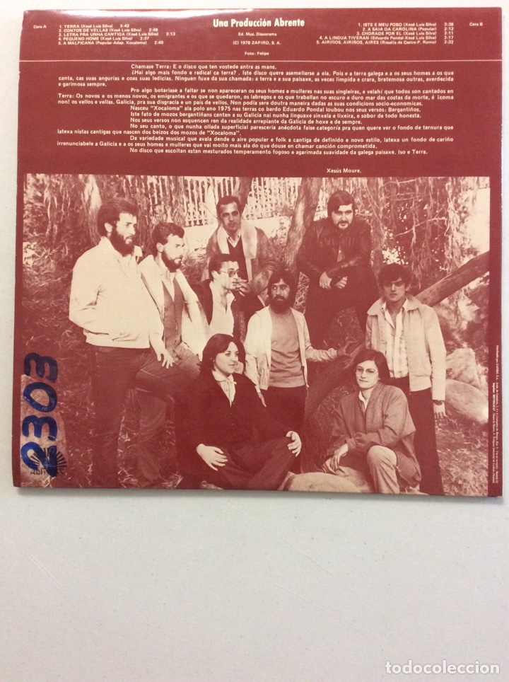 Discos de vinilo: Xocaloma. Terra. - Foto 2
