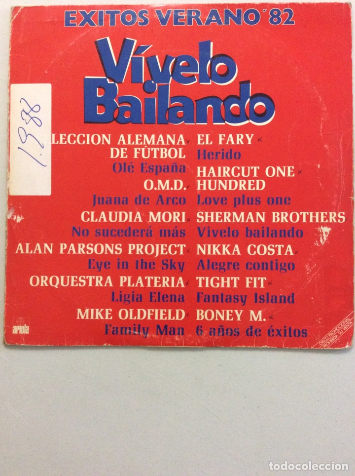 Discos de vinilo: &Eacute;xitos verano &lsquo;82. V&iacute;velo bailando. Ariola. - Foto 1