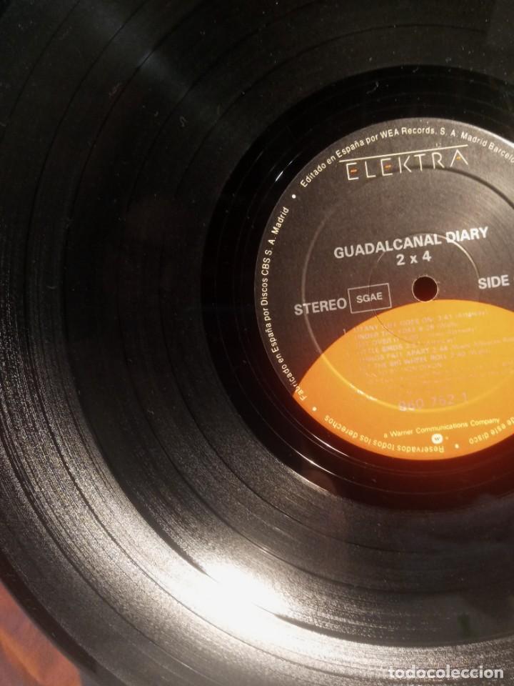 Discos de vinilo: GUADALCANAL DIARY - 2&times;4. - Foto 2