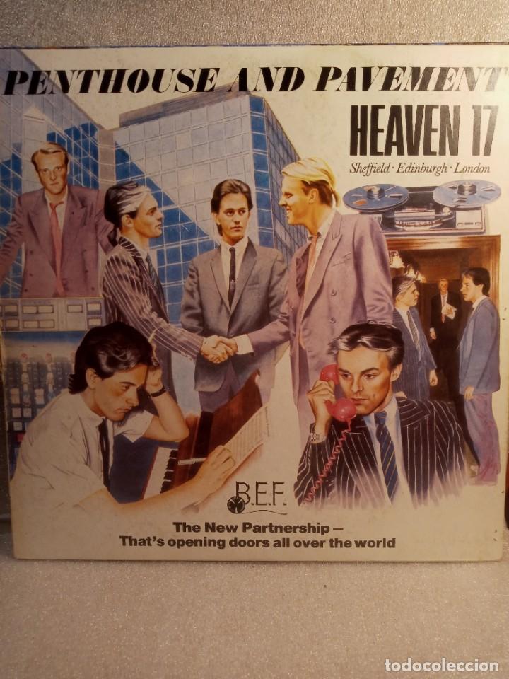 Discos de vinilo: HEAVEN 17 - PENTHOUSE AND PAVEMENT. - Foto 1