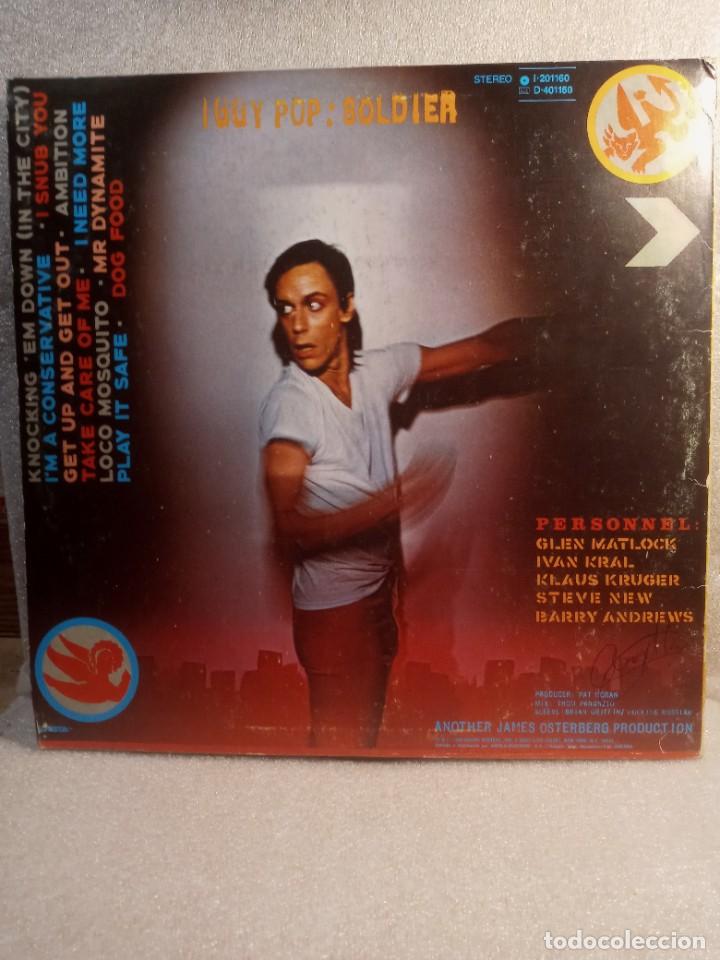 Discos de vinilo: IGGY POP - SOLDIER. - Foto 4
