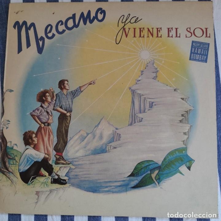 LP Mecano de la portada del reloj, 1983 (contraportada)