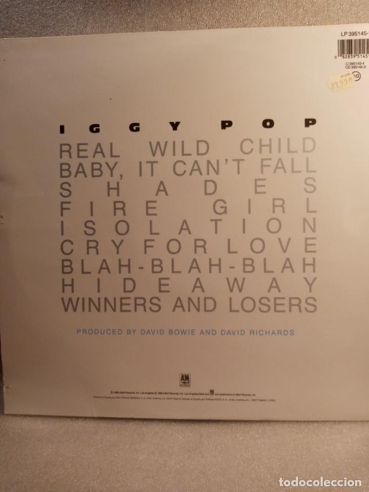 Discos de vinilo: IGGY POP - BLAH-BLAH-BLAH. - Foto 4