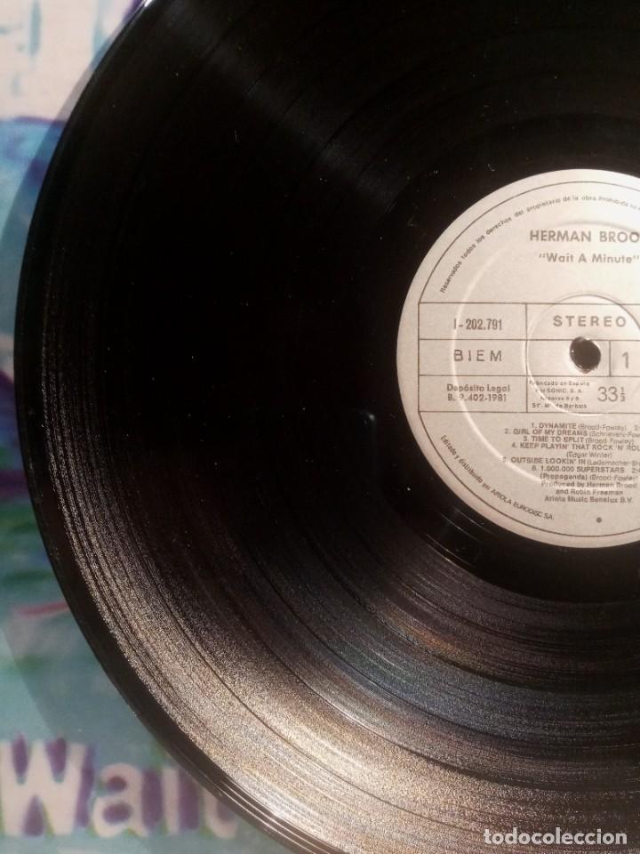 Discos de vinilo: HERMAN BROOD - WAIT A MINUTE. - Foto 2