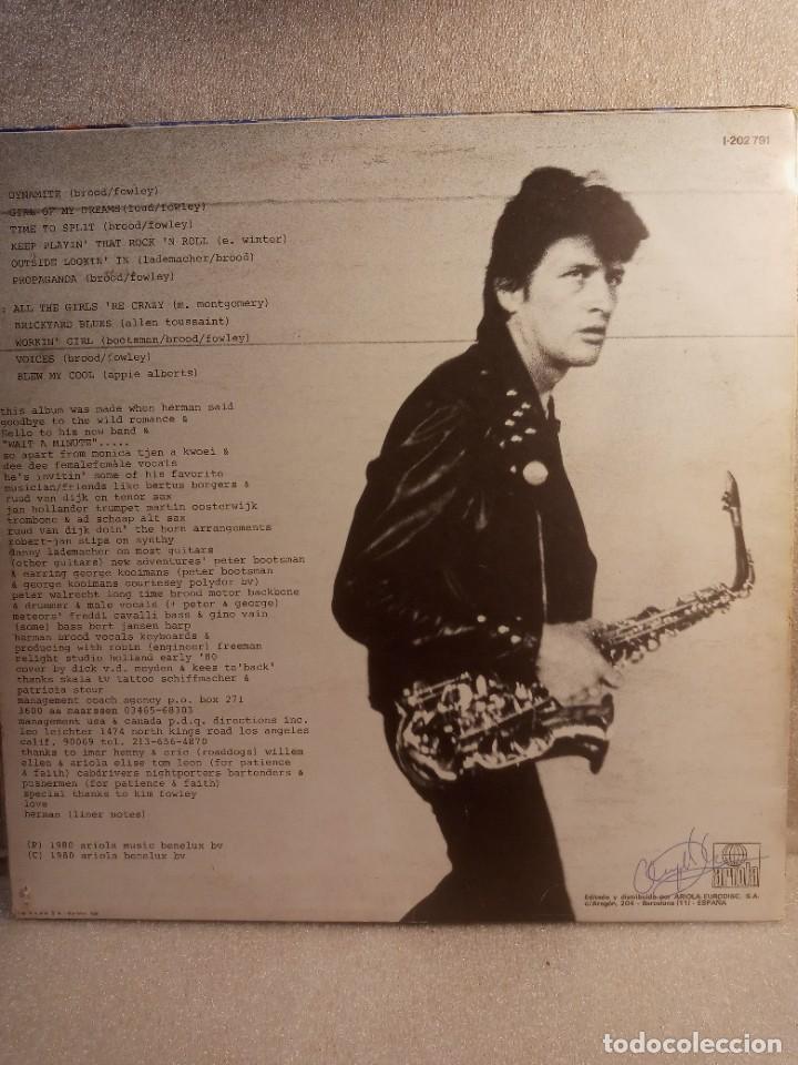Discos de vinilo: HERMAN BROOD - WAIT A MINUTE. - Foto 3