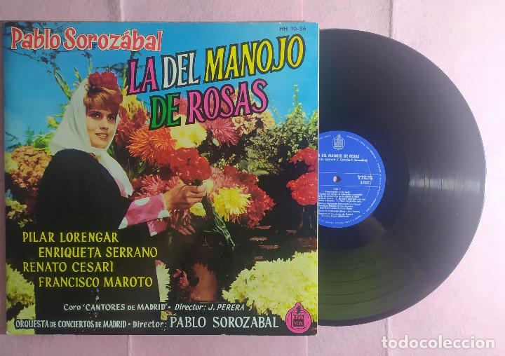 Discos de vinilo: LP SOROZABAL / LORENGAR / SERRANO / CESARI - La Del Manojo De Rosas - GATEFOLD (EX/EX) - Foto 1