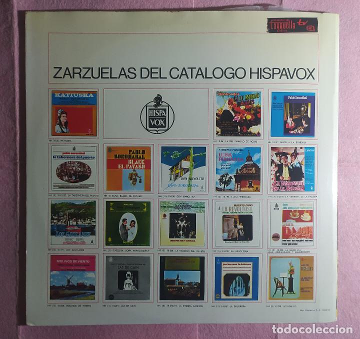 Discos de vinilo: LP SOROZABAL / LORENGAR / SERRANO / CESARI - La Del Manojo De Rosas - GATEFOLD (EX/EX) - Foto 2
