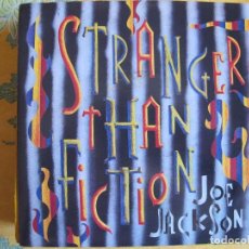 Dischi in vinile: JOE JACKSON - STRANGER THAN FICTION / DROWNING (SINGLE INGLES, VIRGIN 1991). Lote 355662930
