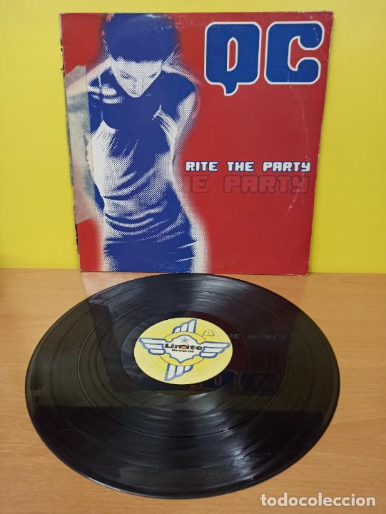 Discos de vinilo: MAXI SINGLE DISCO VINILO QC RITE THE PARTY - Foto 1