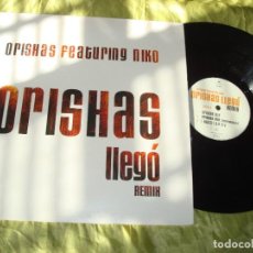 Discos de vinilo: ORISHAS. LLEGO. FEATURING NIKO. REMIX. MAXI-SINGLE. 1999. PROMOCIONAL. IMPECABLE (#). Lote 355677160