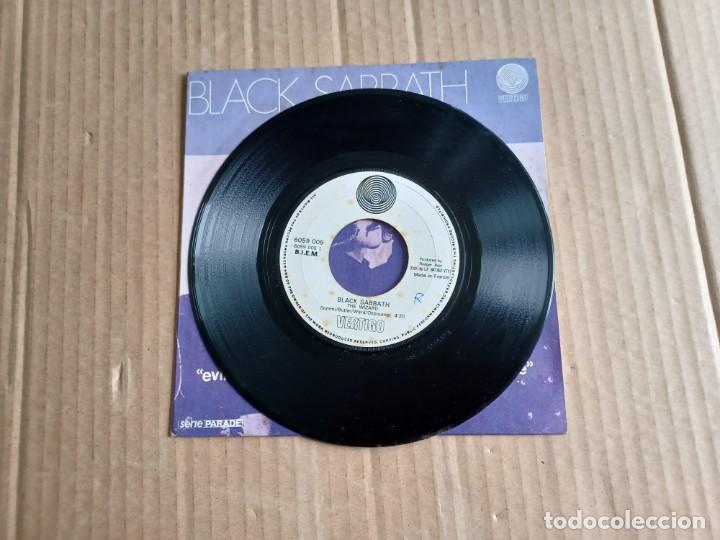 Discos de vinilo: BLACK SABBATH - THE WIZARD SINGLE 1970 EDICION FRANCIA - Foto 4