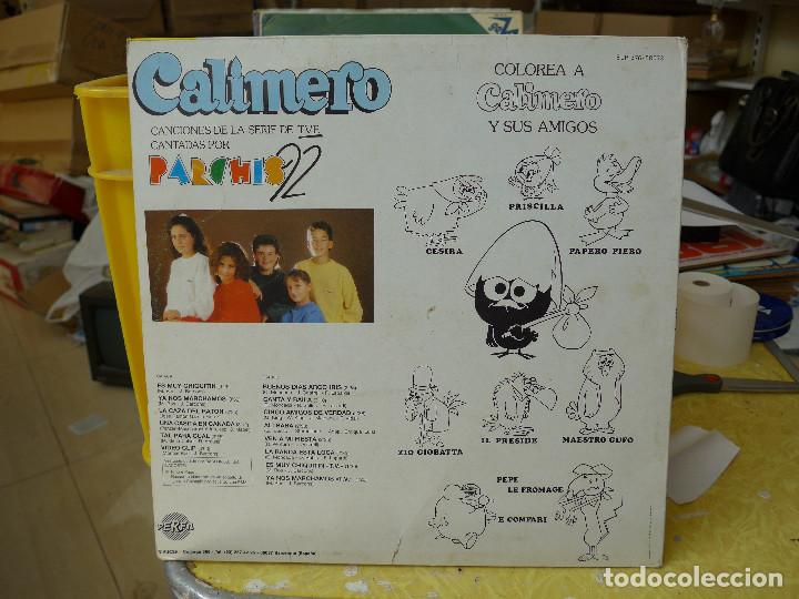 Discos de vinilo: PARCHIS 92 - CALIMERO - Foto 2