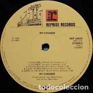 Discos de vinilo: RY COODER - LP 1976 - Foto 4