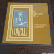 Discos de vinilo: CORELLI - DICE CONCERTI GROSSI OPUS 6 - BOX SET 3 LP DECCA. Lote 355781660