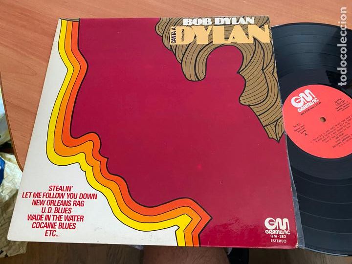 Discos de vinilo: BOB DYLAN (CANTA A DYLAN) LP ESPA&Ntilde;A 1976 (B-56) - Foto 1