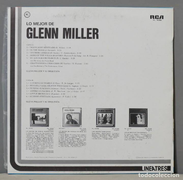 Discos de vinilo: LP. Lo Mejor De Glenn Miller - Foto 2