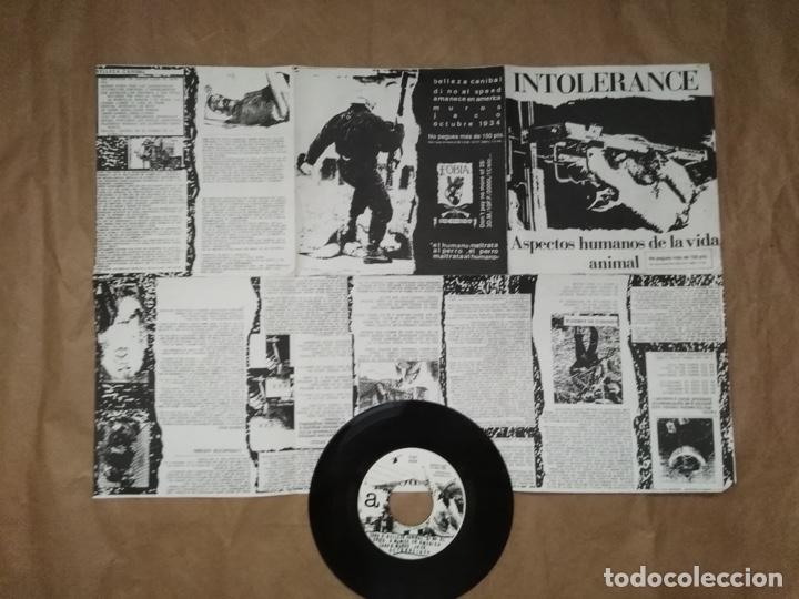 Discos de vinilo: INTOLERANCE -Aspectos humanos de la vida animal. EP - Foto 2