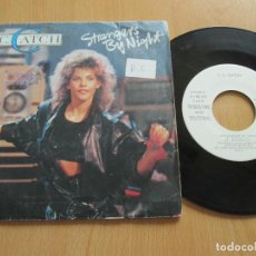 Discos de vinilo: CC CATCH - STRANGERS BY NIGHT. SINGLE SPANISH 7” PROMO 1986 EDITION. MUY BUEN ESTADO