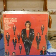 Discos de vinilo: BOXX173 LP ROD STEWART BODY WISHES CIERTO USO LEVE, NO ESTA MAL. Lote 355975300