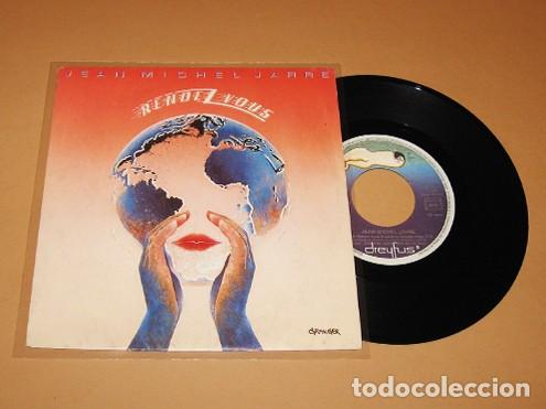 Discos de vinilo: JEAN MICHEL JARRE - RENDEZ-VOUS - SINGLE - 1986 - Foto 1