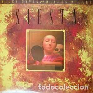 Discos de vinilo: JAZZ - MILES DAVIS + MARCUS MILLER - &rdquo;SIESTA&rdquo; - LP 1987 - Foto 1