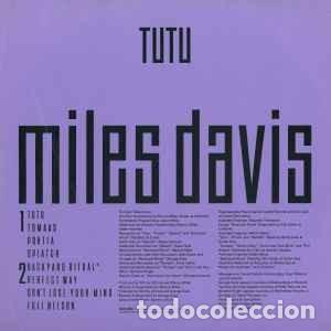 Discos de vinilo: JAZZ - MILES DAVIS - &rdquo;TUTU&rdquo; - LP 1986 - Foto 5