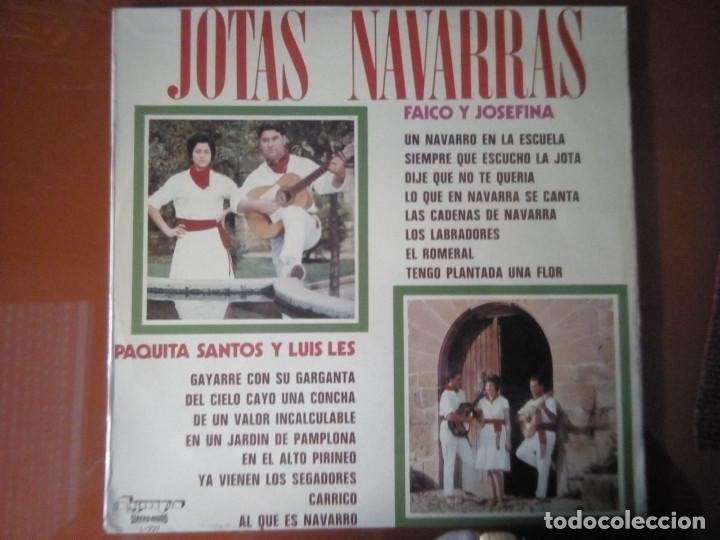 Discos de vinilo: Olympo &ndash; C-227 - Varios &ndash; Jotas Navarras - Foto 1