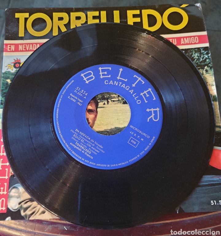 Discos de vinilo: Torrelledo - En Nevada + 3 - Foto 2