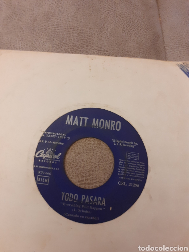 Discos de vinilo: Vinilo de Matt Monro,a&ntilde;os 70 - Foto 1