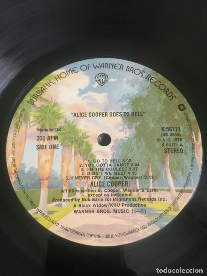 Discos de vinilo: Alice Cooper &lrm;&ndash; Goes To Hell - Foto 6