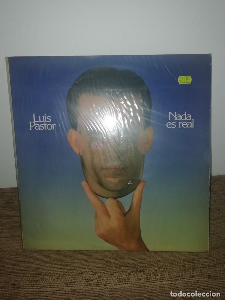 Discos de vinilo: Luis pastor lp nada es real 1984 - Foto 1