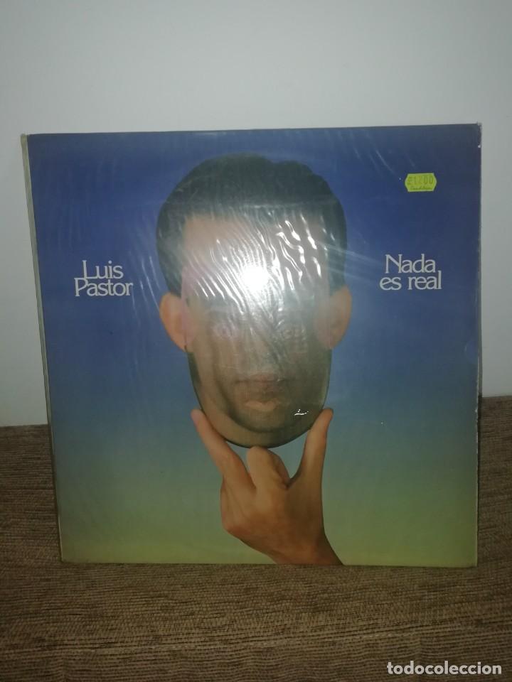 Discos de vinilo: Luis pastor lp nada es real 1984 - Foto 2