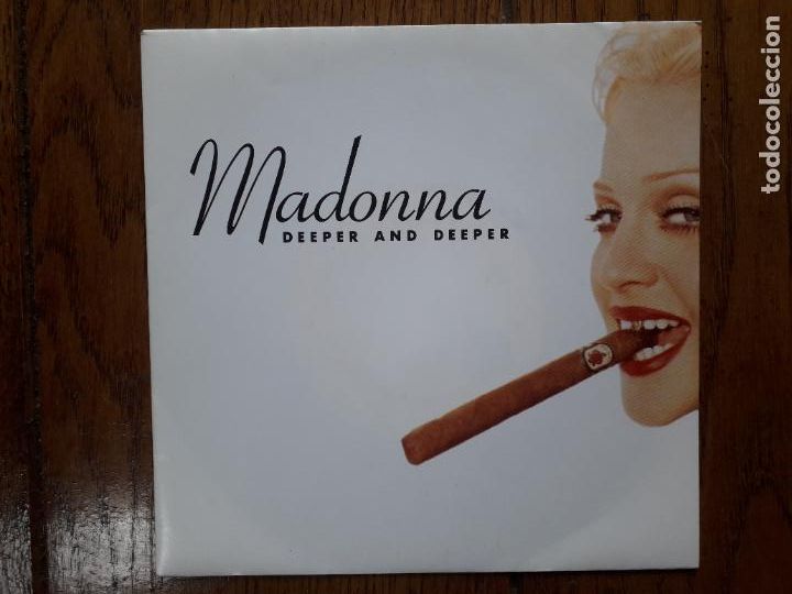 Discos de vinilo: Madonna - Deeper and deeper (edit) + deeper and deeper (instrumental) - Foto 1