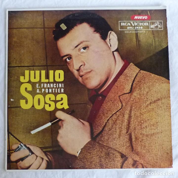 Discos de vinilo: LP vinilo Julio Sosa, E. Francini, A. Pontier - Foto 1