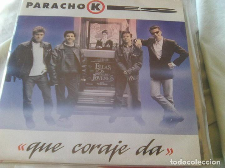 Discos de vinilo: Parachokes - Qu&eacute; coraje Da (Polygram, 1990) - tipo Los Ronaldos, Los Moluscos, etc... - Foto 1