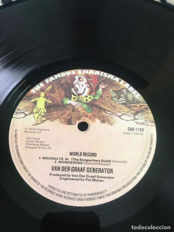 Discos de vinilo: Van Der Graaf Generator &lrm;&ndash; World Record - Foto 4