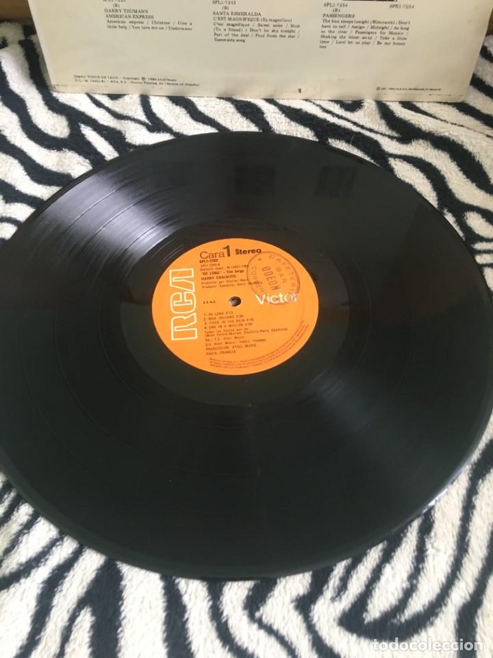 Discos de vinilo: Harris Chalkitis &lrm;&ndash; So Long (Tan Largo) - Foto 3