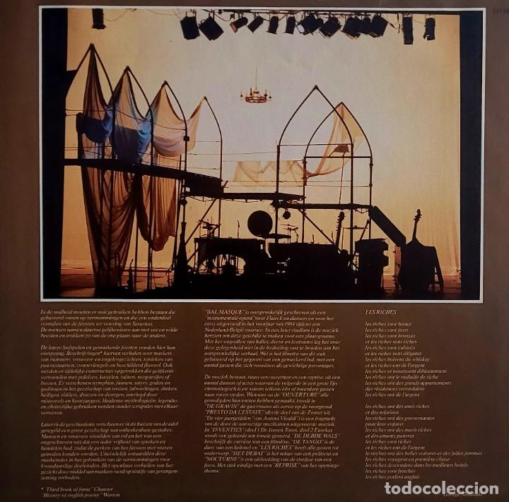 Discos de vinilo: FLAIRCK. BAL MASQUE. 1984 - Foto 4