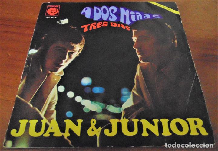 Discos de vinilo: JUAN & JUNIOR - A DOS NI&Ntilde;AS - SINGLE 1967 - Foto 1