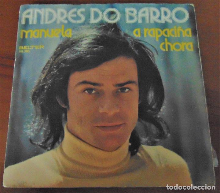 Discos de vinilo: ANDRES DO BARRO-MANUELA - SINGLE 1974 - Foto 1