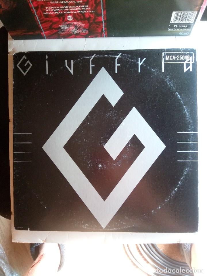 Discos de vinilo: giuffria giuffria 1984 lp insert USA - Foto 1